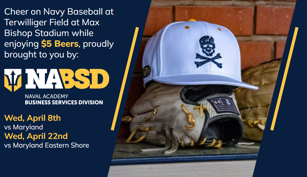 $5 Beers at Navy Baseball