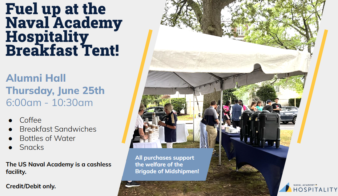 I-Day Breakfast Tent