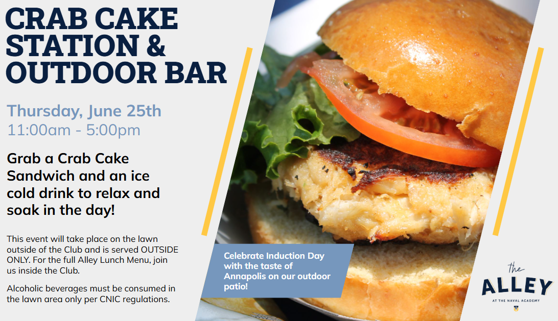 I-Day Crab Cake Station