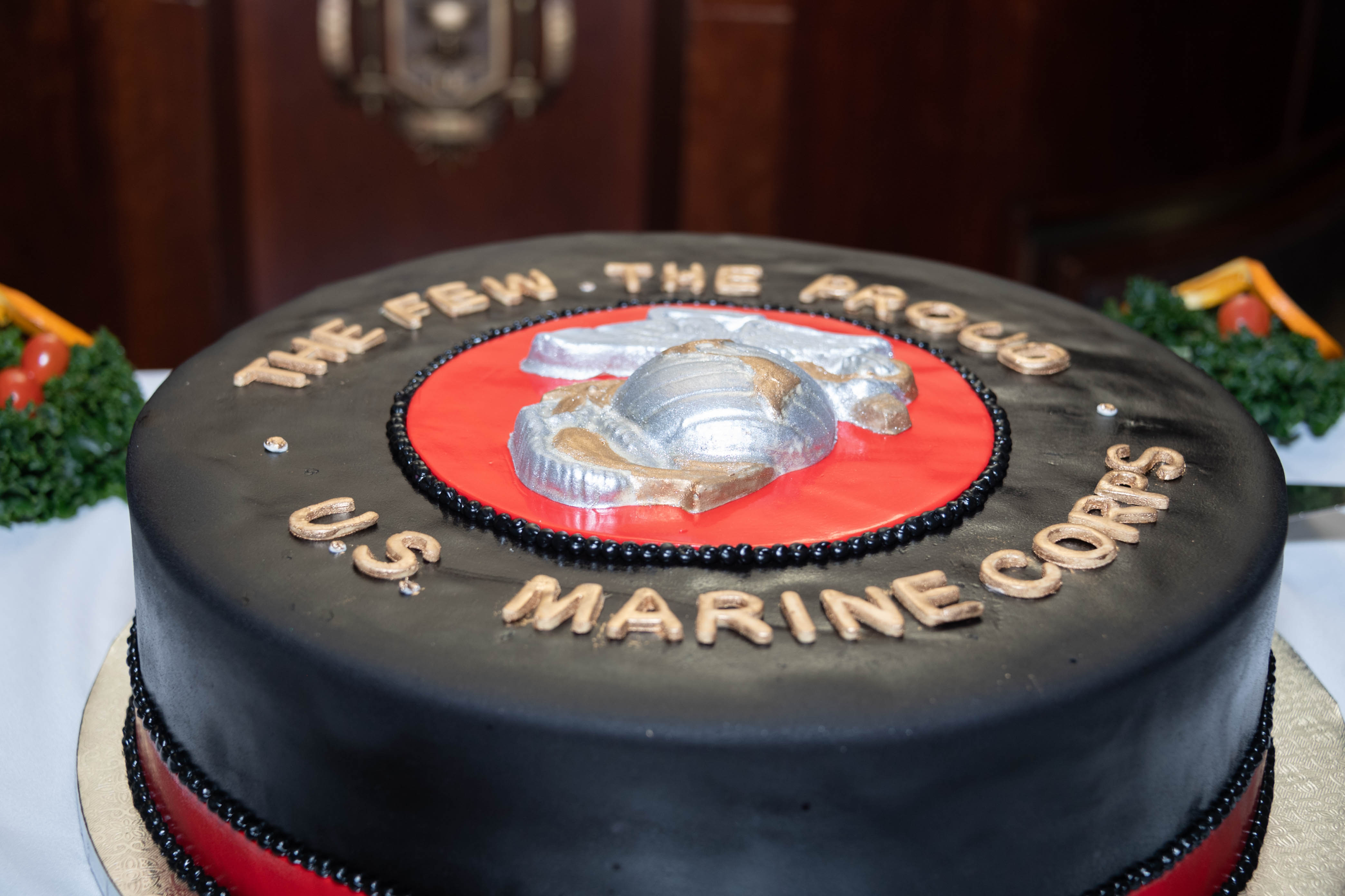 Marine Corps Birthday Cake