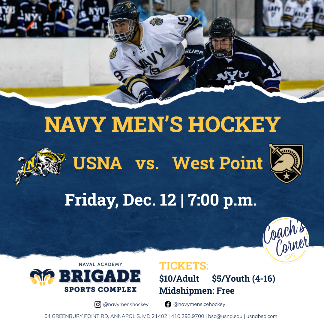 Men's Ice Hockey - USNA vs. West Point