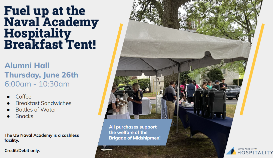 I-Day Breakfast Tent