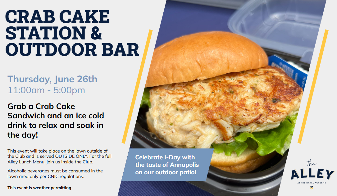 I-Day Crab Cake Station & Outdoor Bar