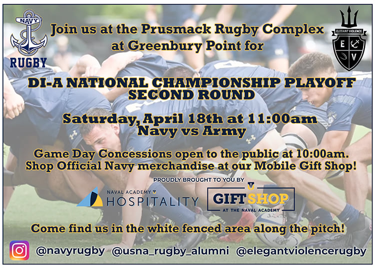 Rugby - Navy vs Army