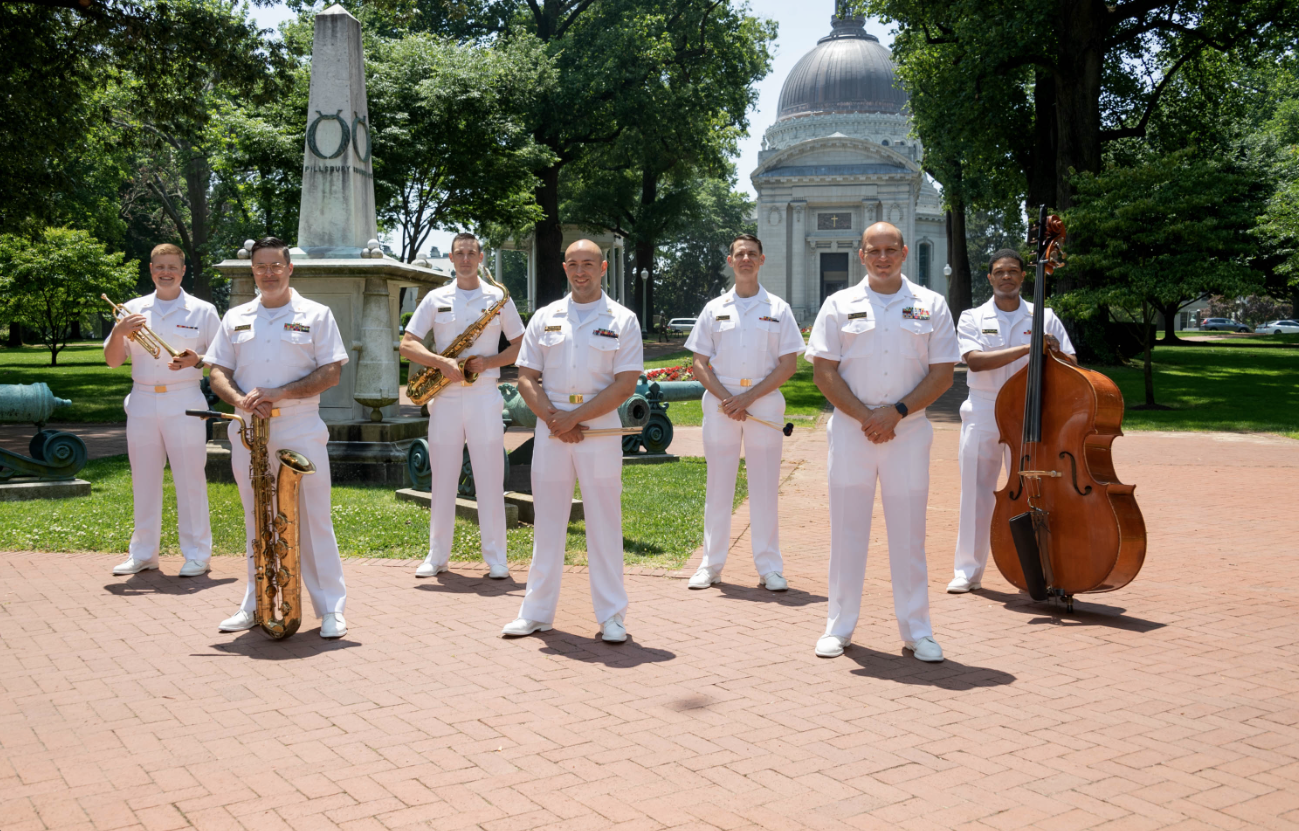 Anchors Aweigh Tour and Superintendent's Combo in the Bandstand