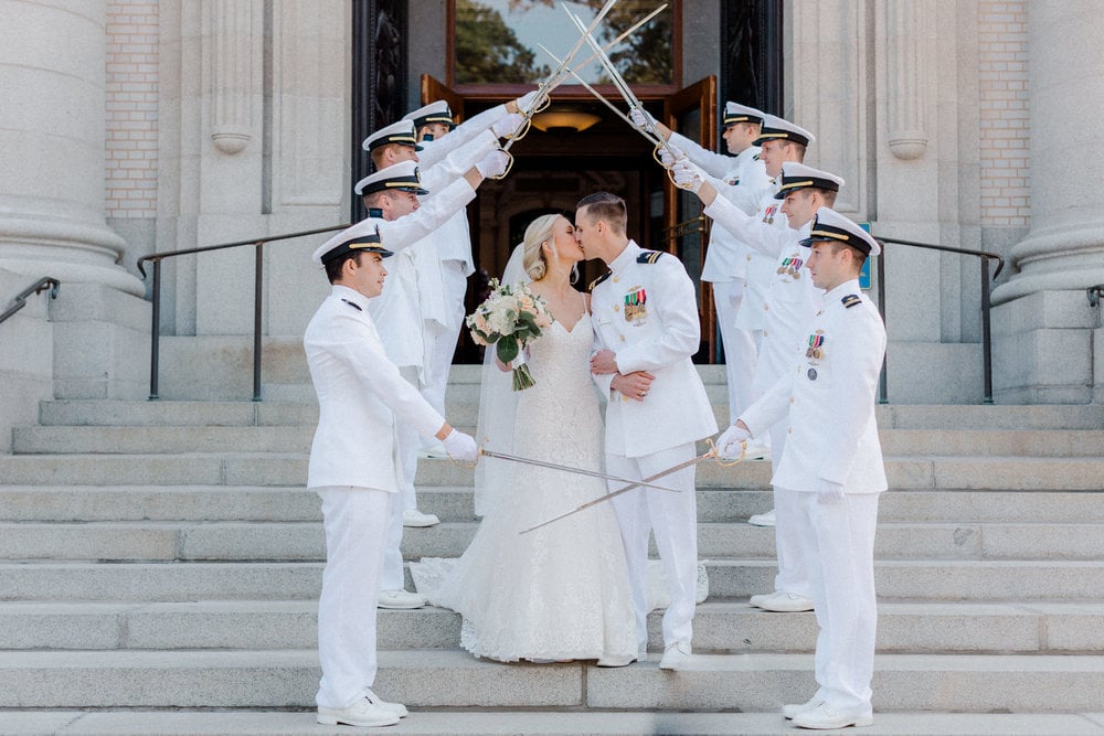 Navy Wedding Tradition: History of the Arch of Swords
