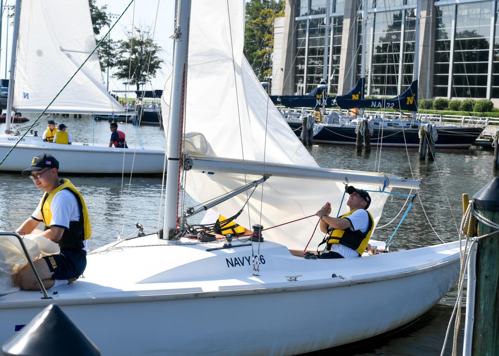 Plebe Summer: Learning the Ropes in Navy Sailing