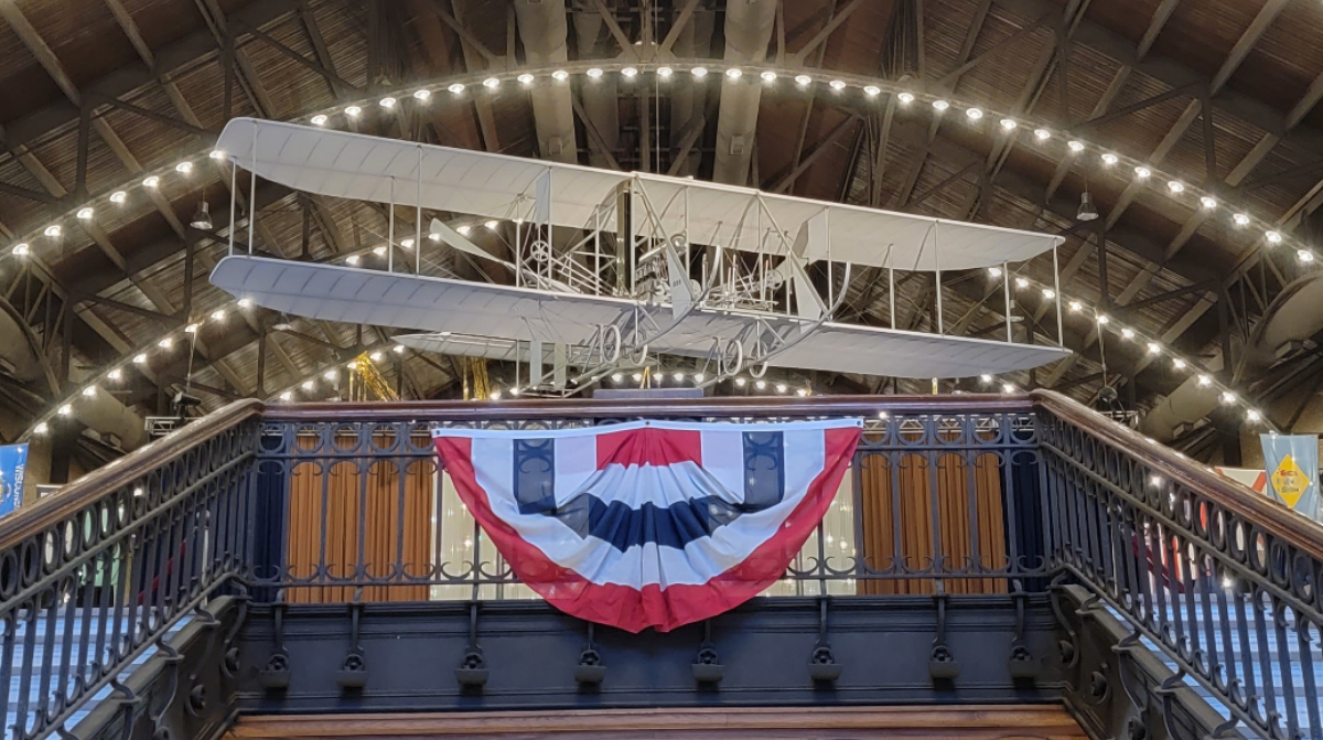 The Wright Flyer: Dahlgren Hall Display and USNA Treasure